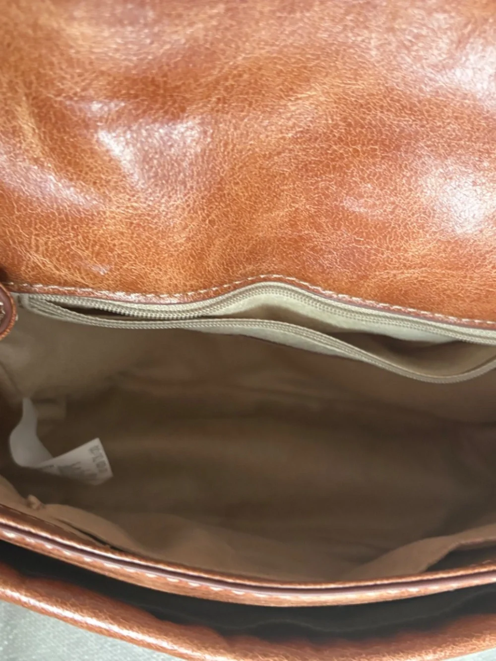CHARLES & KEITH Delfina Chain Crossbody Bag in Distressed Tan